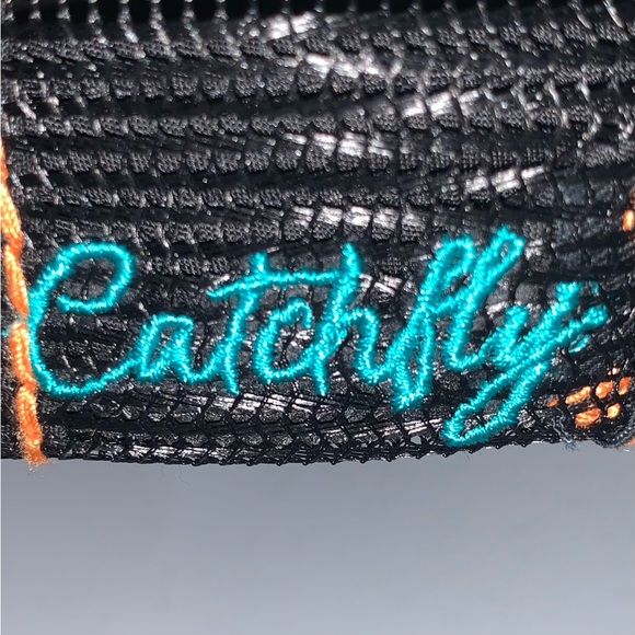 Catchfly Steer Head Embroidered Distressed Ponytail Baseball Hat/Cap-OS NWT - Picture 9 of 10